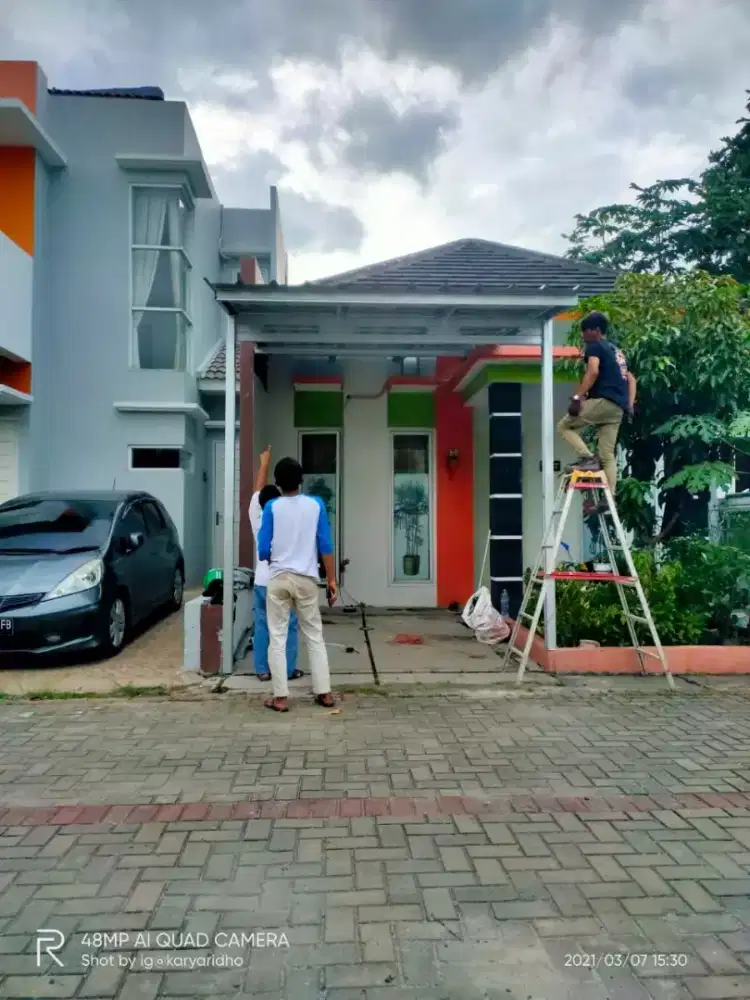 Kanopi baja ringan minimalis