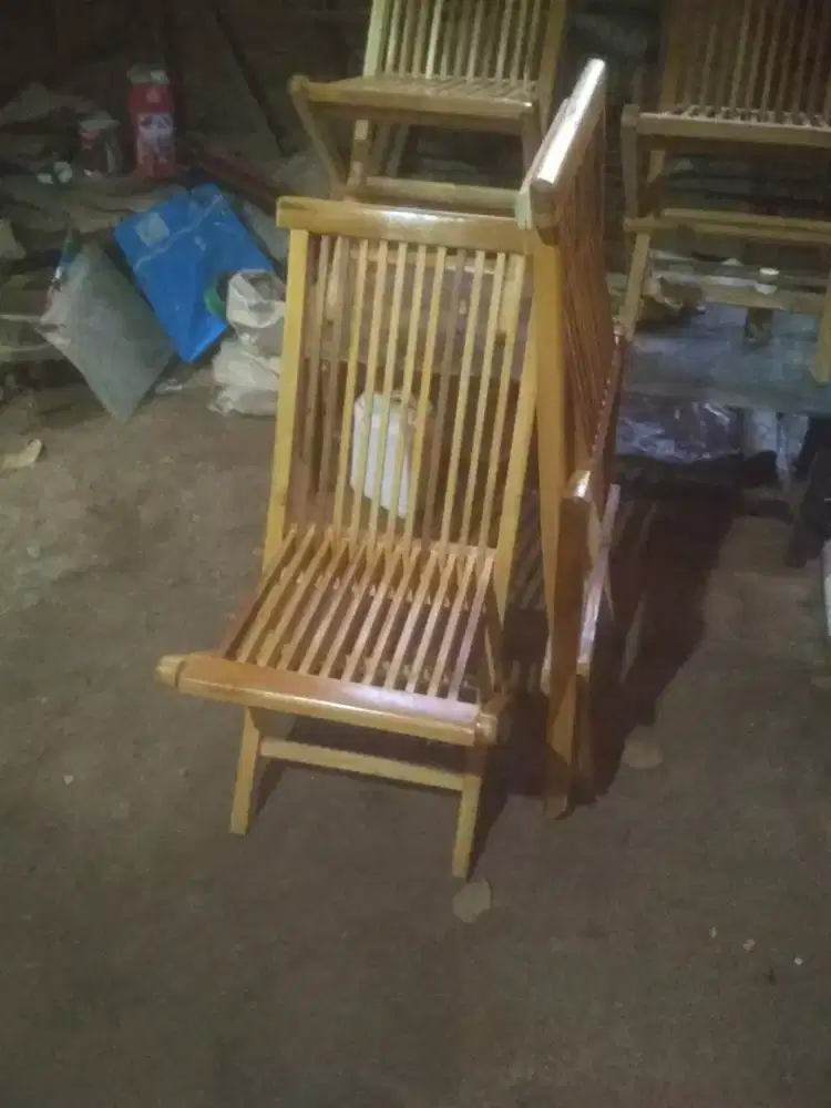 kursi lipat jati free ongkir