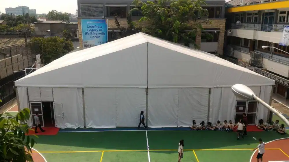 Menyewakan Tenda Roder / Tenda Gudang untuk Event Wilayah Tangerang