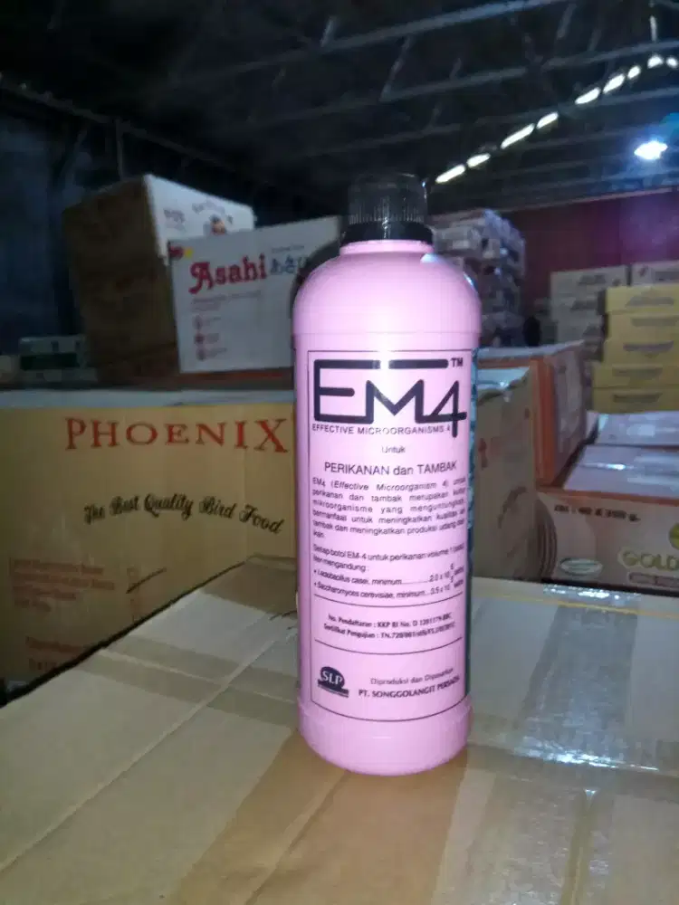 EM4 Perikanan dan Tambak pupuk aquaponik probiotik vitamin ikan udang