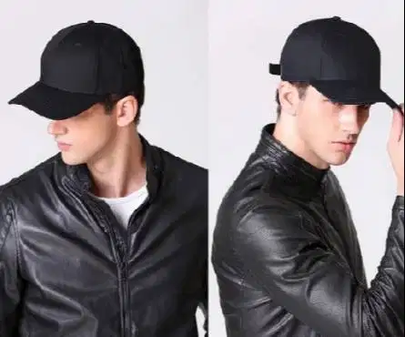 Topi baseball Hitam polos Keren