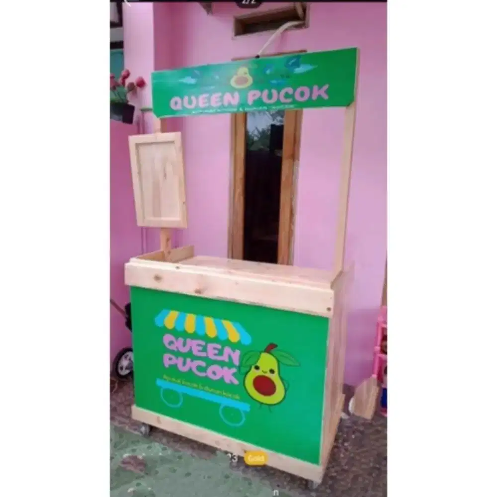 GEROBAK JUALAN | BOOTH  | JATI BELANDA MURAH