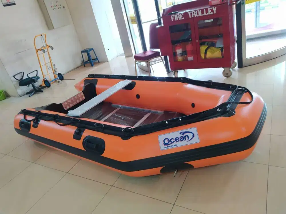 Perahu Karet Rescue Banjir Standar SAR OCEAN 310 Kapasitas 4-5 Orang