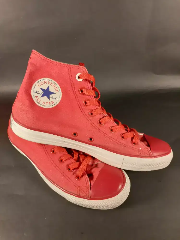 Converse CT As Hi Red Toe Cap