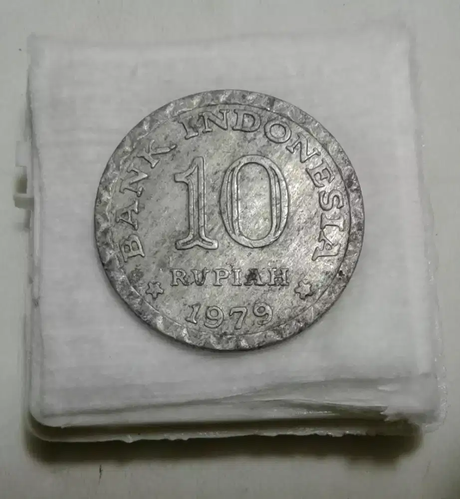Koin 10 Rupiah Th.1979