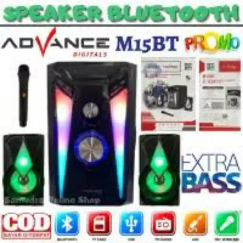 Advance subwoofer+MiC wirless