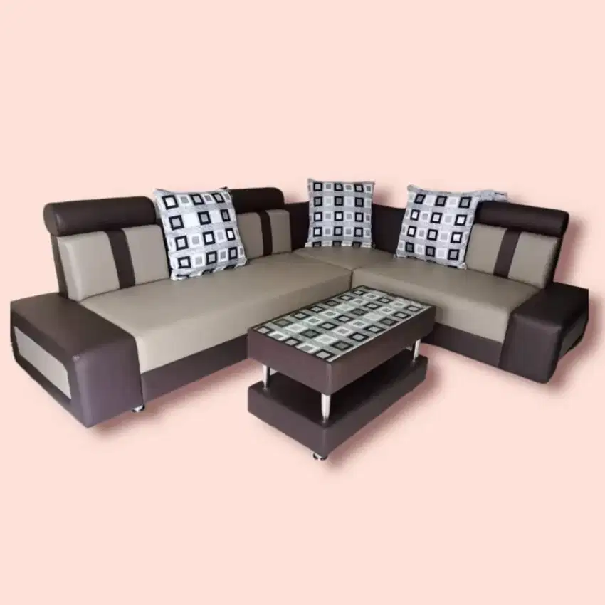 Sofa l sudut oskar