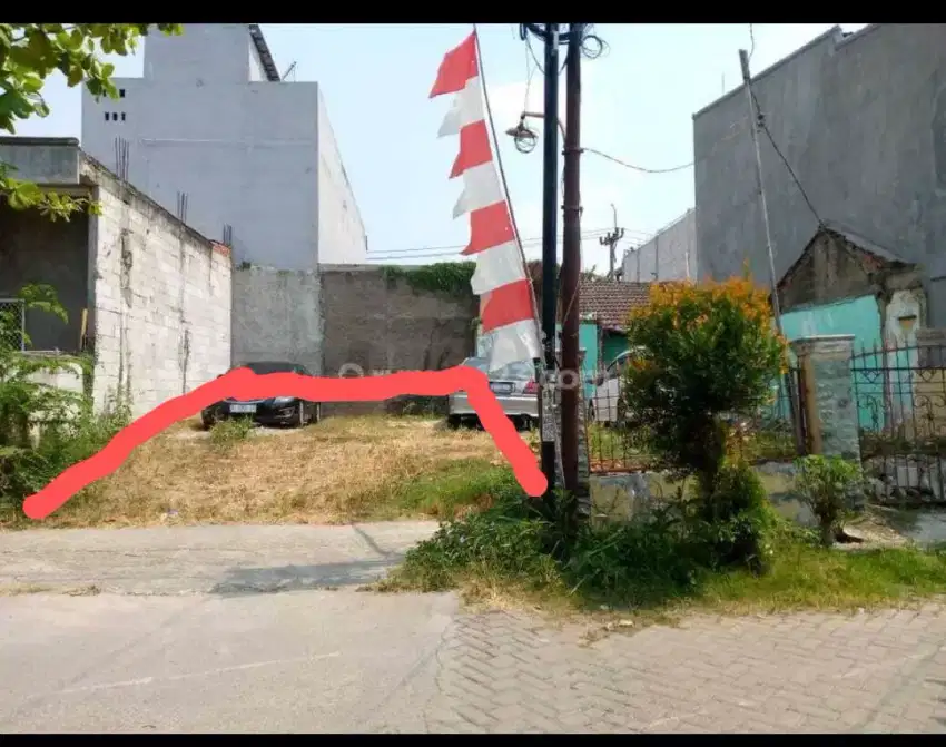 Tanah Di Perumahan Taman Alamanda Blok A12 No. 2 Bekasi (depan fasum)
