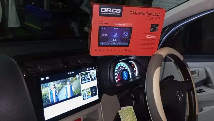 Pemasangan head unit android orca 10 inc di Daihatsu sirion ram 2/32