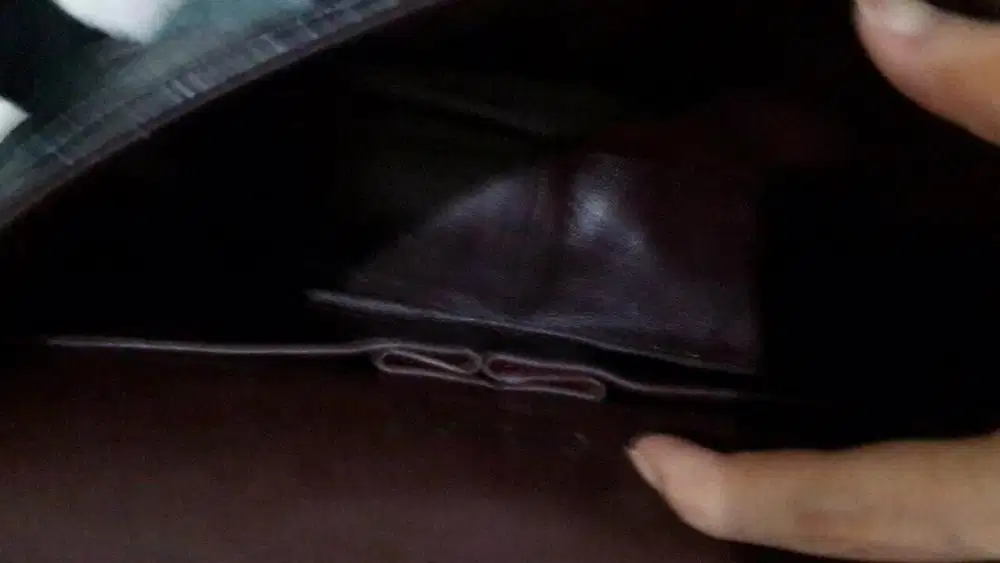 Tas Croco Vintage Preloved kulit asli