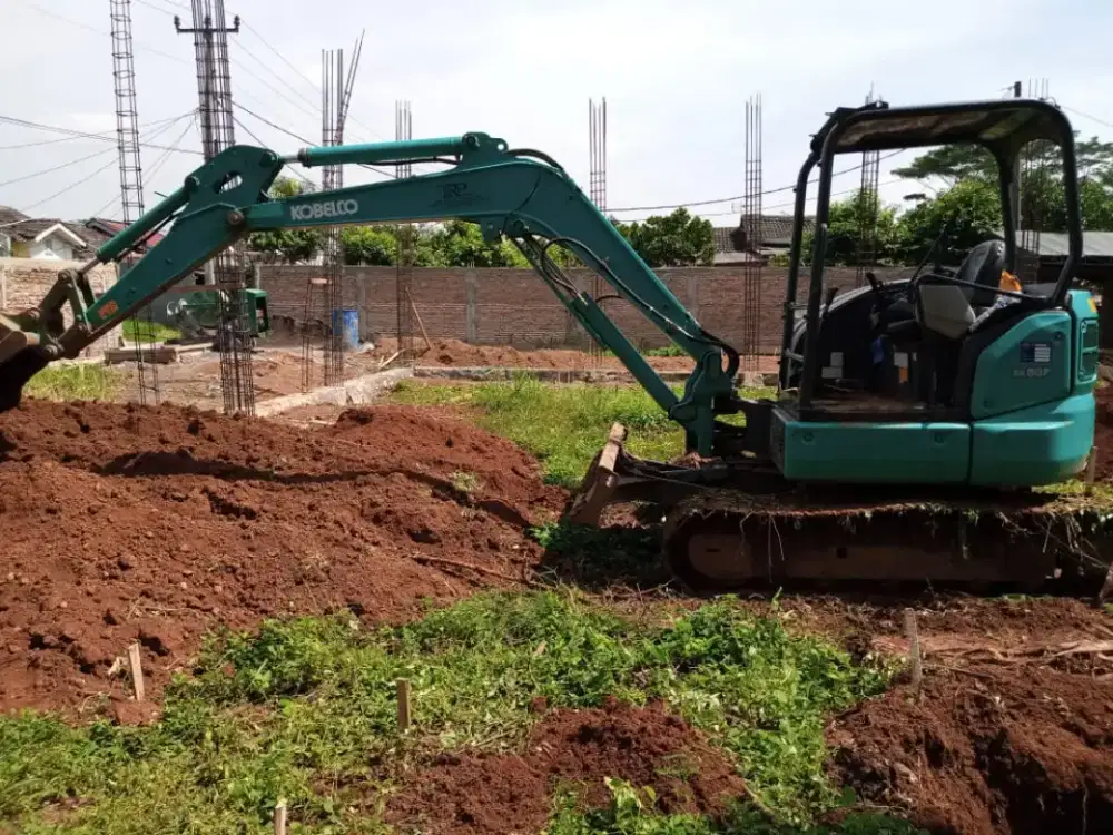 Pafing hotmix turap beton land clearing cut and fill aspal Jalan