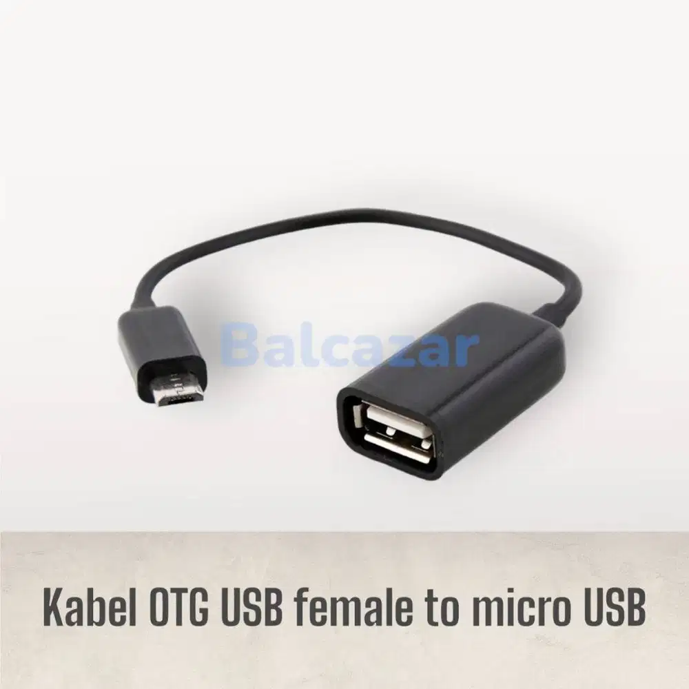 Kabel OTG Micro USB to female USB port Android Smartphone / Tablet