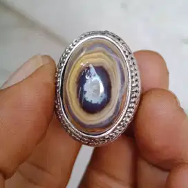 Natural Batu Cincin Puser Mata Antik 001