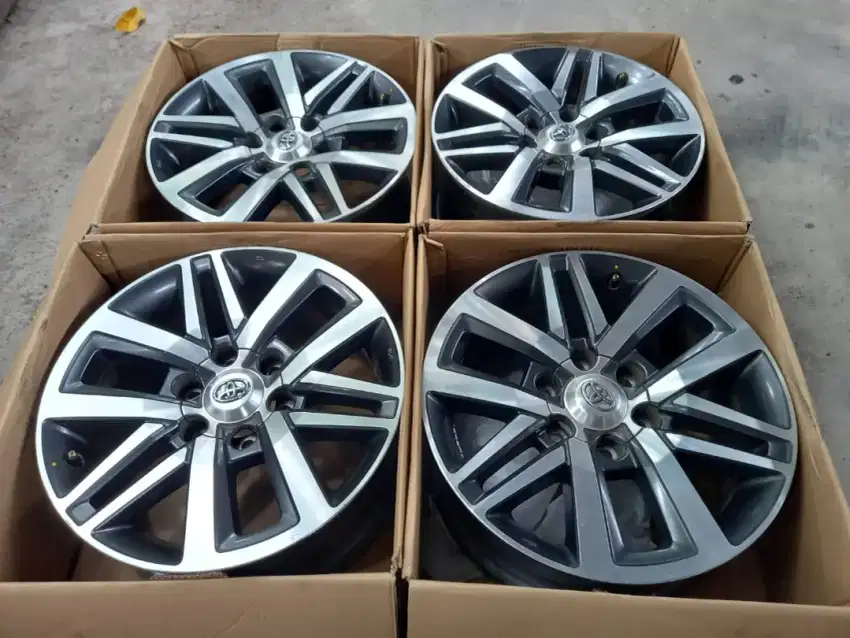Velg Fortuner VRZ Original Toyota Astra Motor 100% Gresssss Like New