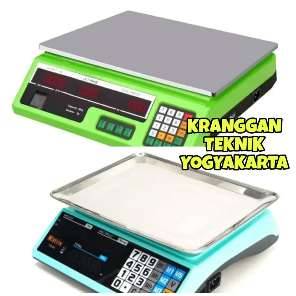 (KRANGGAN TEKNIK)timbangan duduk digital timbangan buah, daging