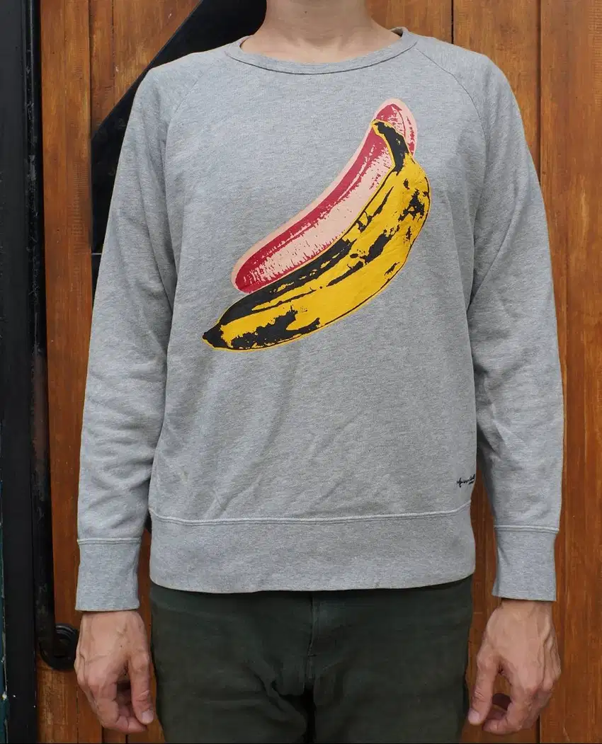 Crewneck Uniqlo X Andy Warhol SPRZNY Second Branded