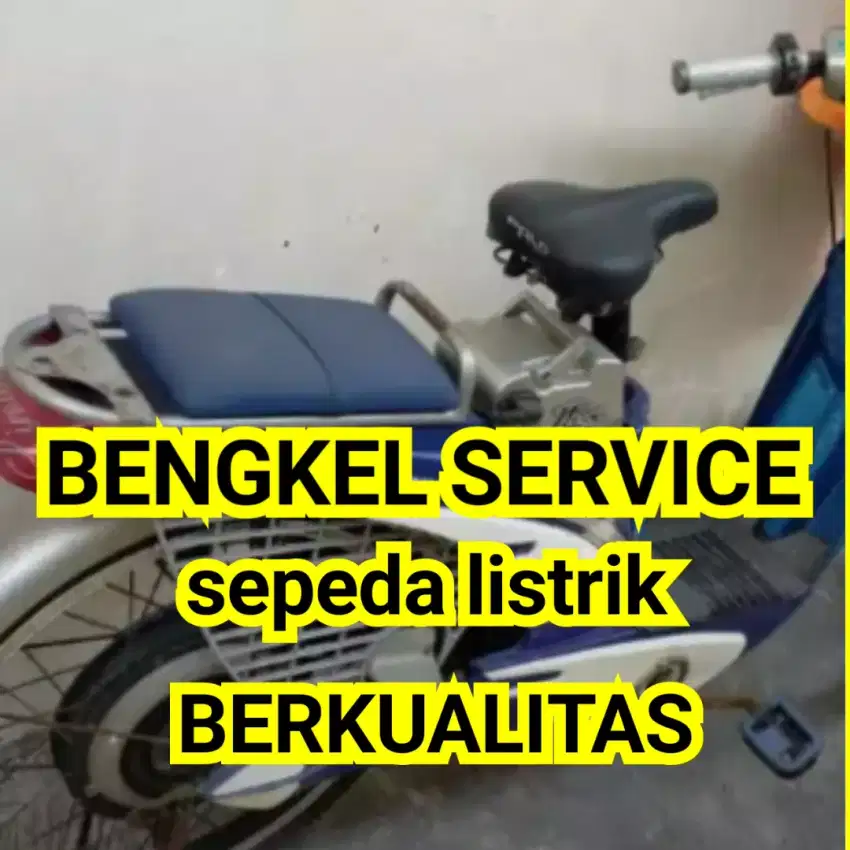 Sepeda Listrik Service Center Bergaransi