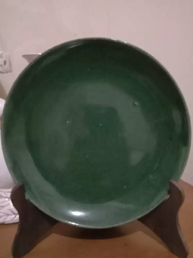 Piring Hijau cina antik 008