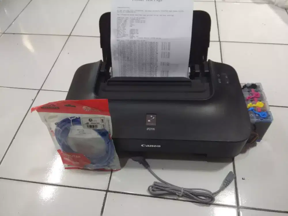 Printer Canon iP2770 Infus Tabung Bening
