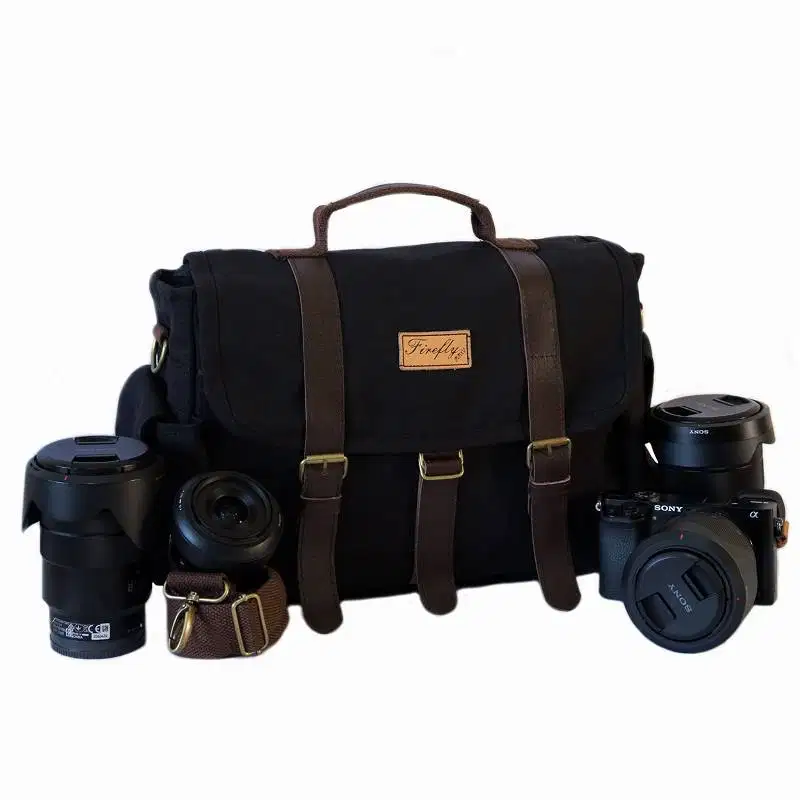 Tas Kamera Original Firefly Denver Black TotoSuryo x Firefly Bag