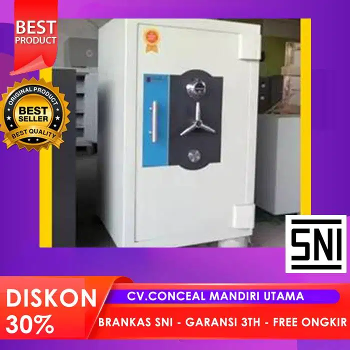 Jual Brankas ZIGLER Strong Tinggi 1 Meter Tahan Api, Sertifikat SNI