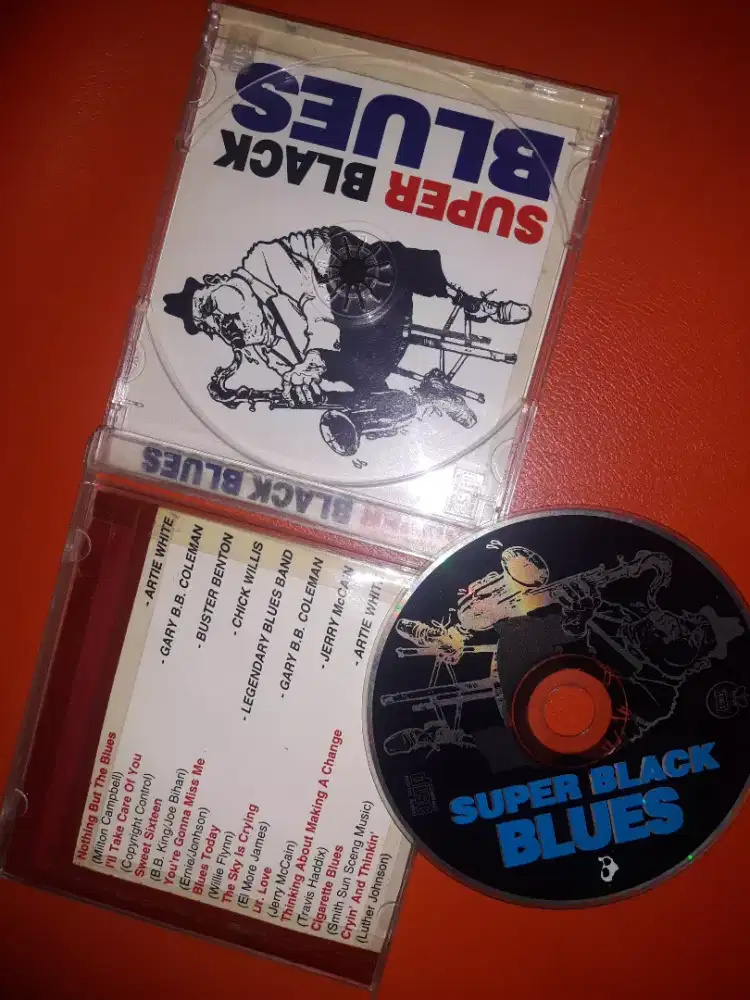 CD Lagu original-SUPER BLACK BLUES