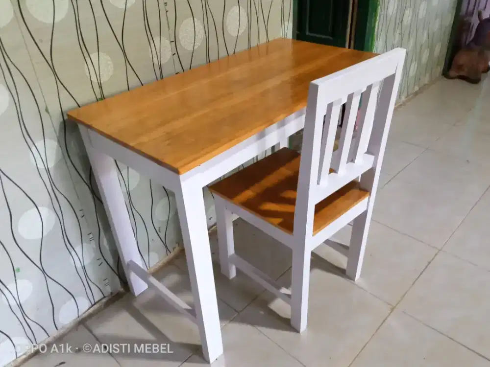 Meja kursi belajar promo