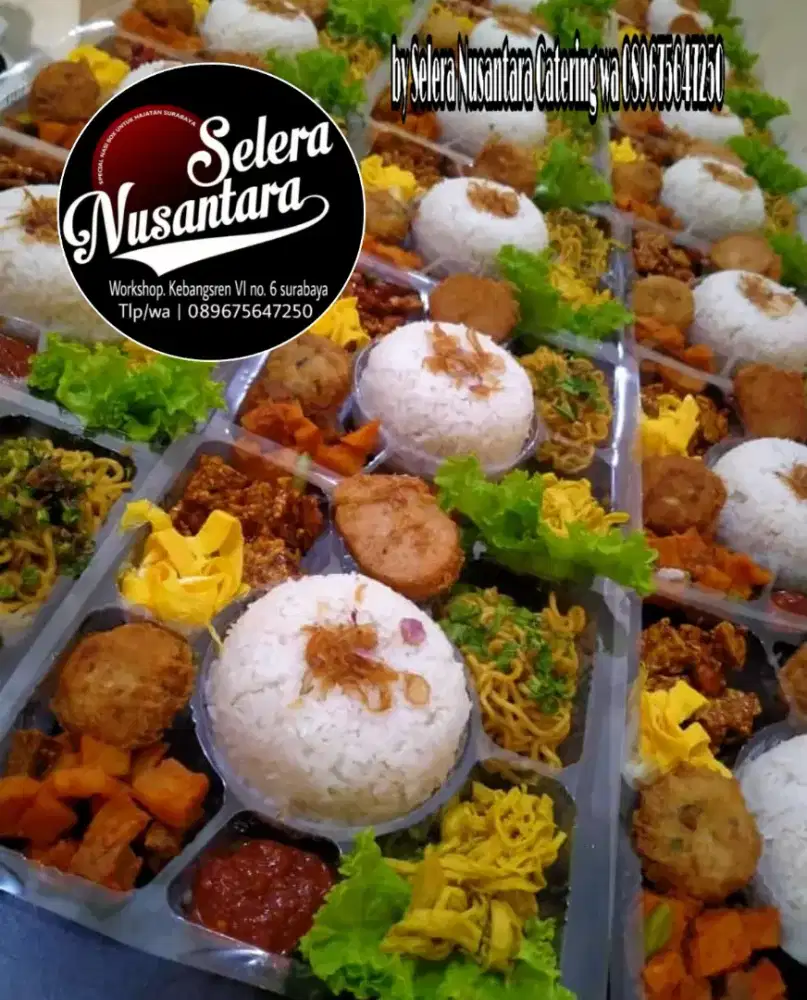 nasi uduk lengkap