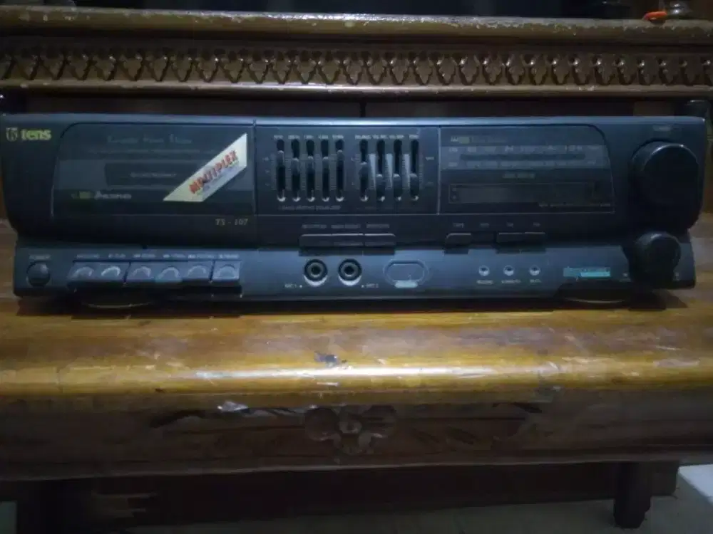 AMPLIPIEER TENT , STEREO RESEVER TS 107 , 300RB