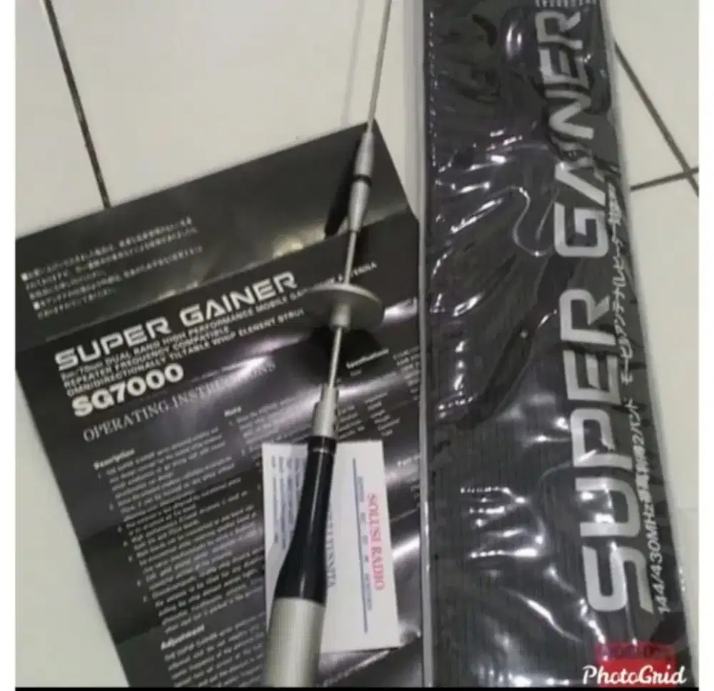 Antena radio komunikasi rig diamond sg7000 sg 7000 dual band ori japan
