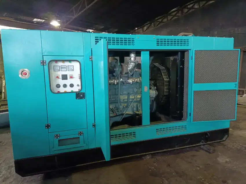 Genset mitsubishi 150 kva silent rekondisi bekas