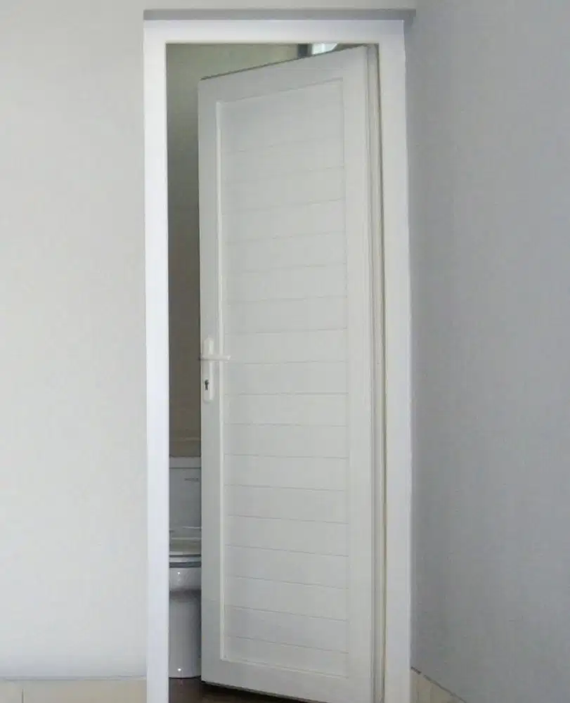 PROMO awal tahun pintu kamar mandi upvc garansi 10 tahun (daun+kusen)