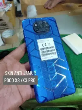 Redmi 10 & POCO X3 /X3 Pro.. DLL.. Skin Garskin Diamond /Anti JAMUR