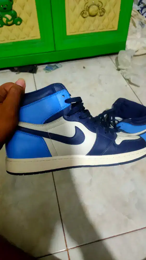 Jual aj high putih biru