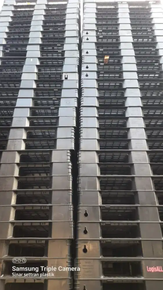 Palet plastik bekas ekspor