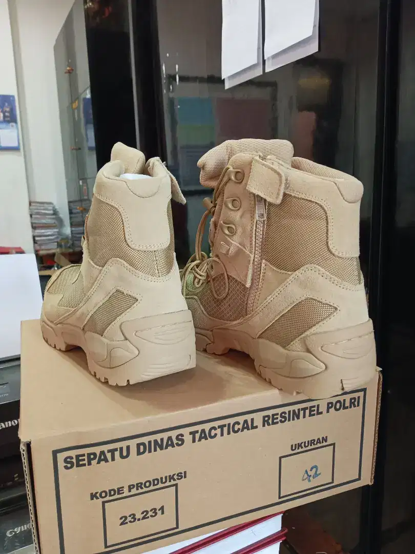 Sepatu jual butuh cepet aja pdl Jatah Polri Tni