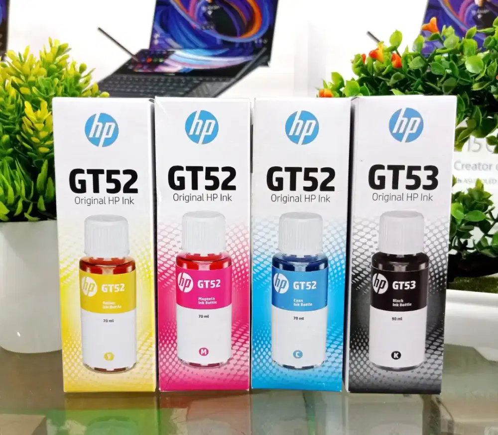 Tinta Original Printer HP GT52, Harga /warna.mediaLand