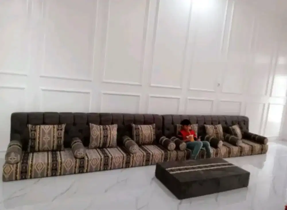 Kursi tamu Arabian lesehan Arab set