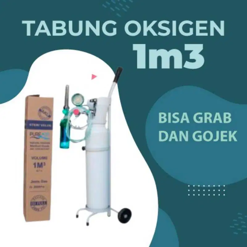 Tabung Oksigen Set New