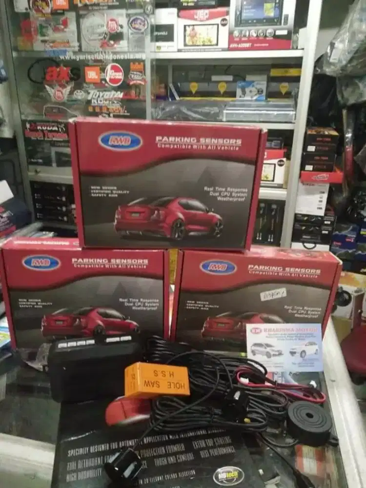 sensor parkir mobil dua titik