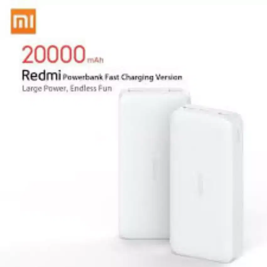 SR Power bank Redmi 20000mAh 18W Fast Charge