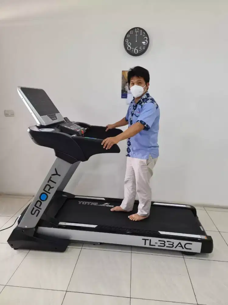 TREADMILL ELEKTRIK  TL 33 AC BIG TREADMILL KOMERSIL