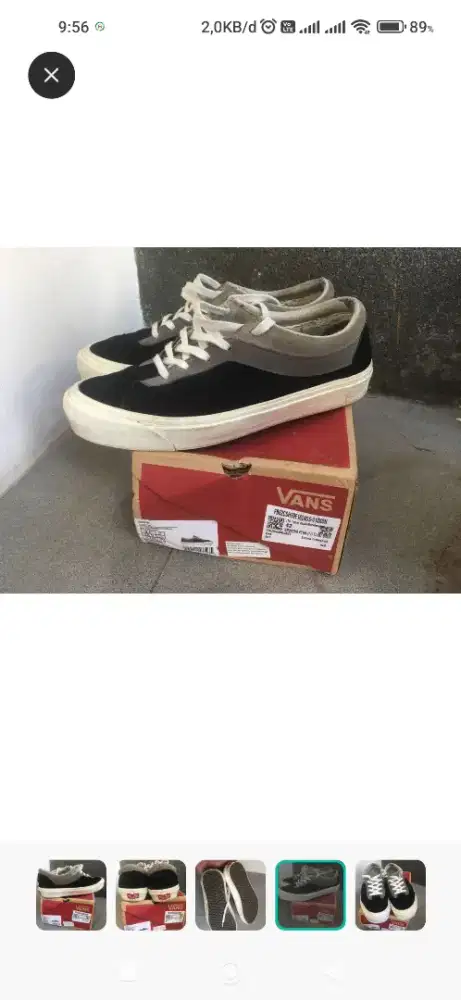 Nego Waras Sepatu Vans Bold Original Size 42