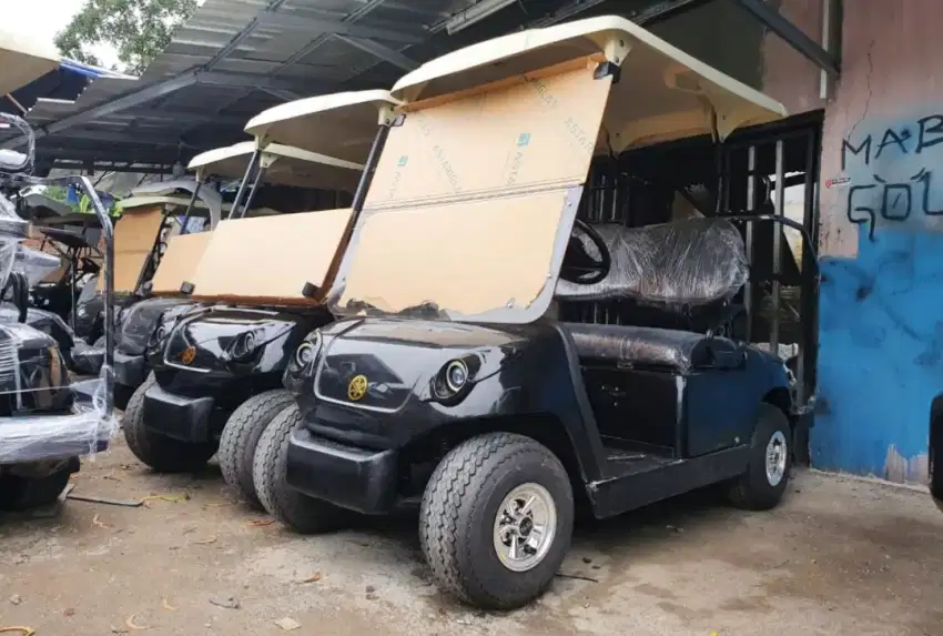 Menjual mobil golf cart