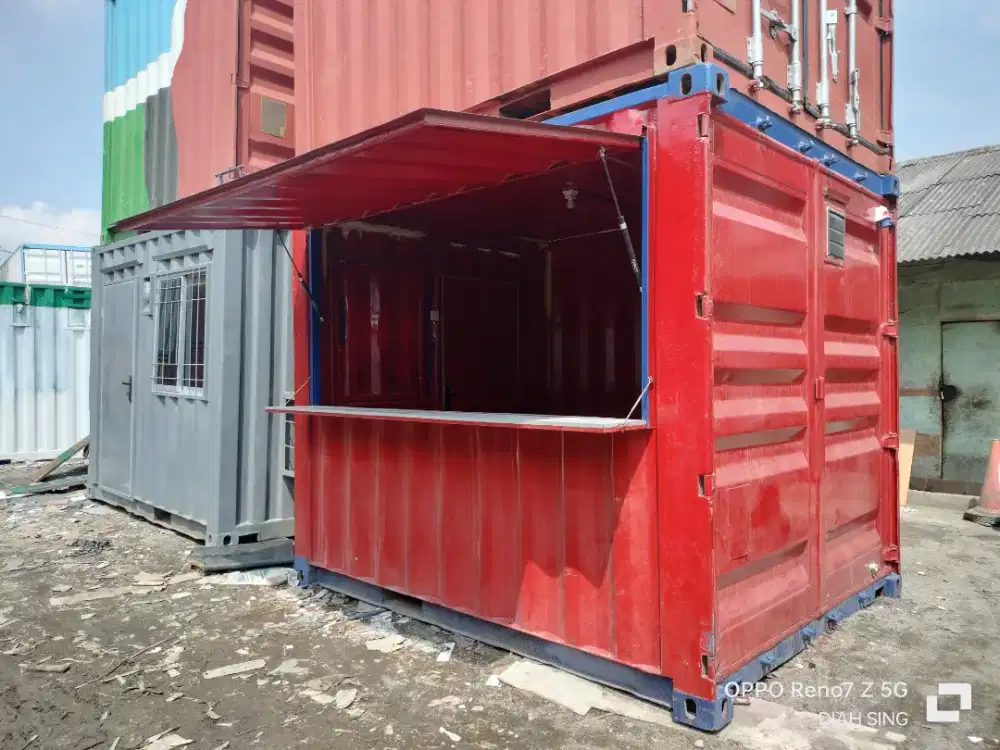CONTAINER CAFE/OFFICE/BARBERSHOP DLL 10FT/20FT/40FT JUAL BELI SEWA,