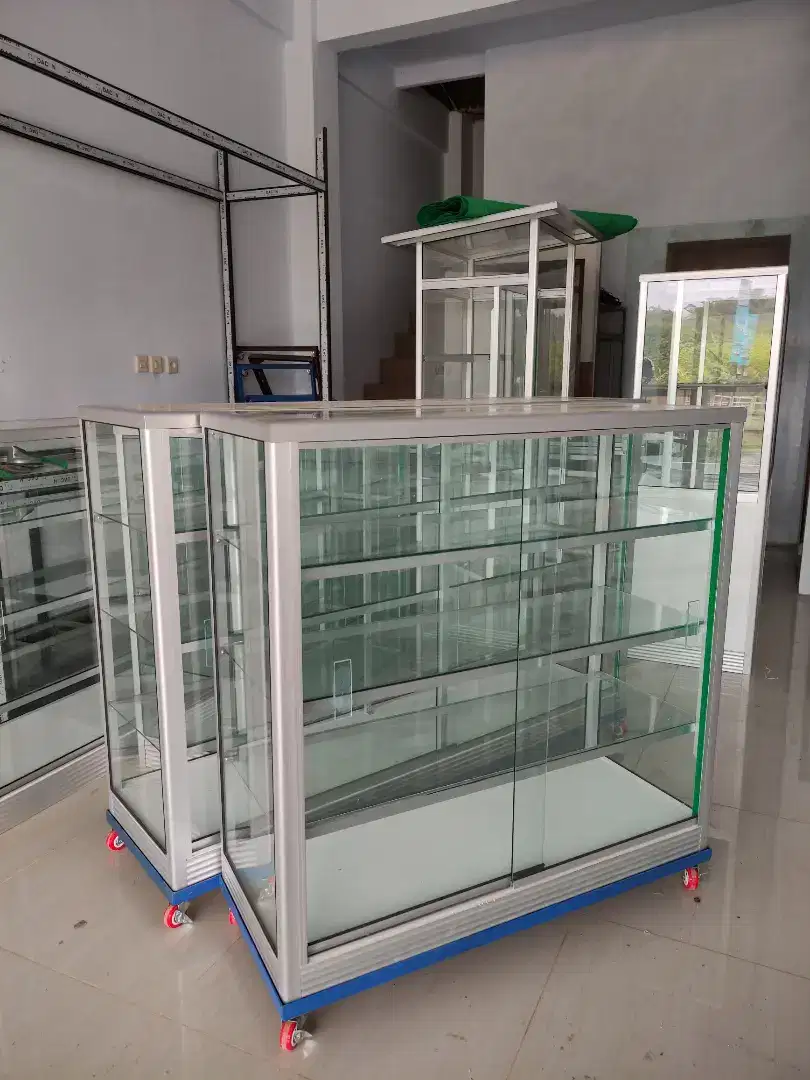 Etalase warung murah 1 m x 1