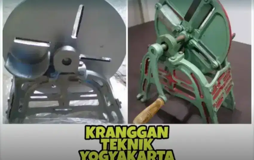 (KRANGGAN TEKNIK)perajang singkong manual rajang ubi kentang