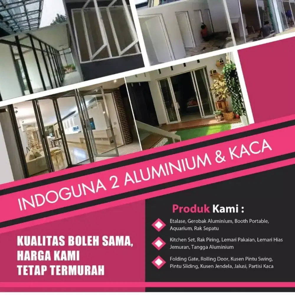 Kusen Aluminium Termurah se Jogja