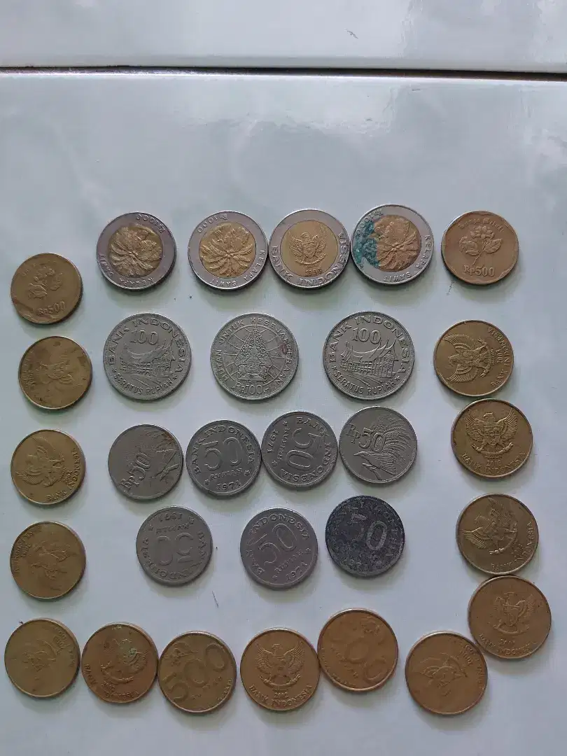 Uang Koin kuno Indonesia