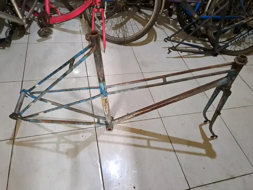 Frame sepeda mixte langka, size tinggi jarang ada, BU banget